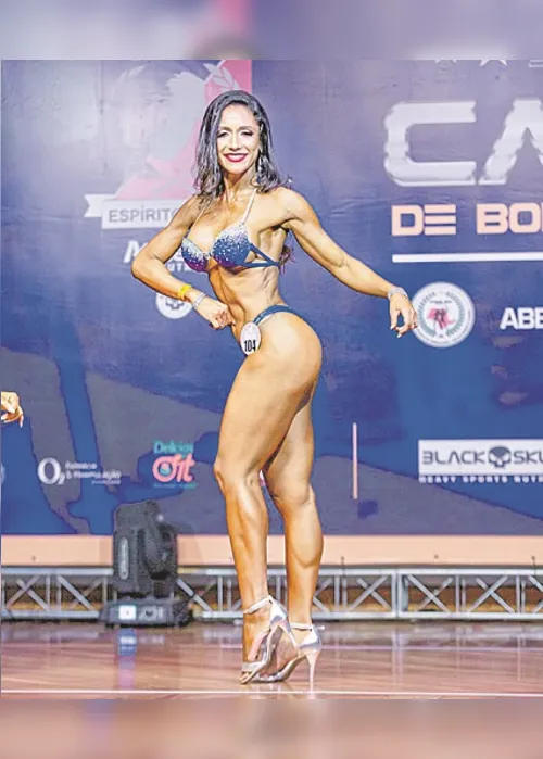 Imagem ilustrativa da imagem Policial militar é a rainha dos músculos