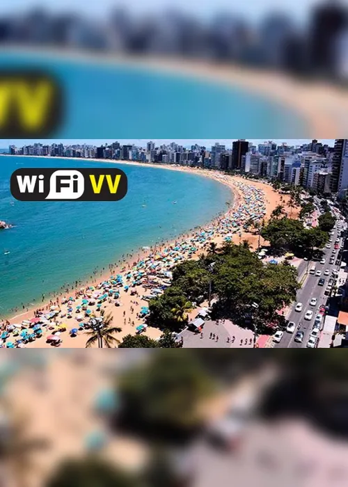 Imagem ilustrativa da imagem Wi-fi grátis em praias, pontos turísticos e praças de Vila Velha a partir de 2020