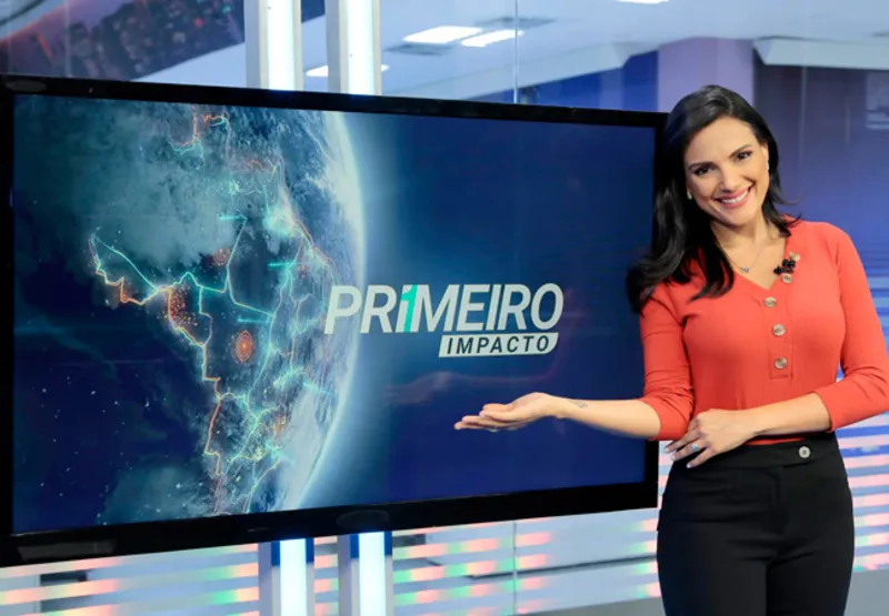 Márcia Dantas é a nova apresentadora do 'Primeiro Impacto'