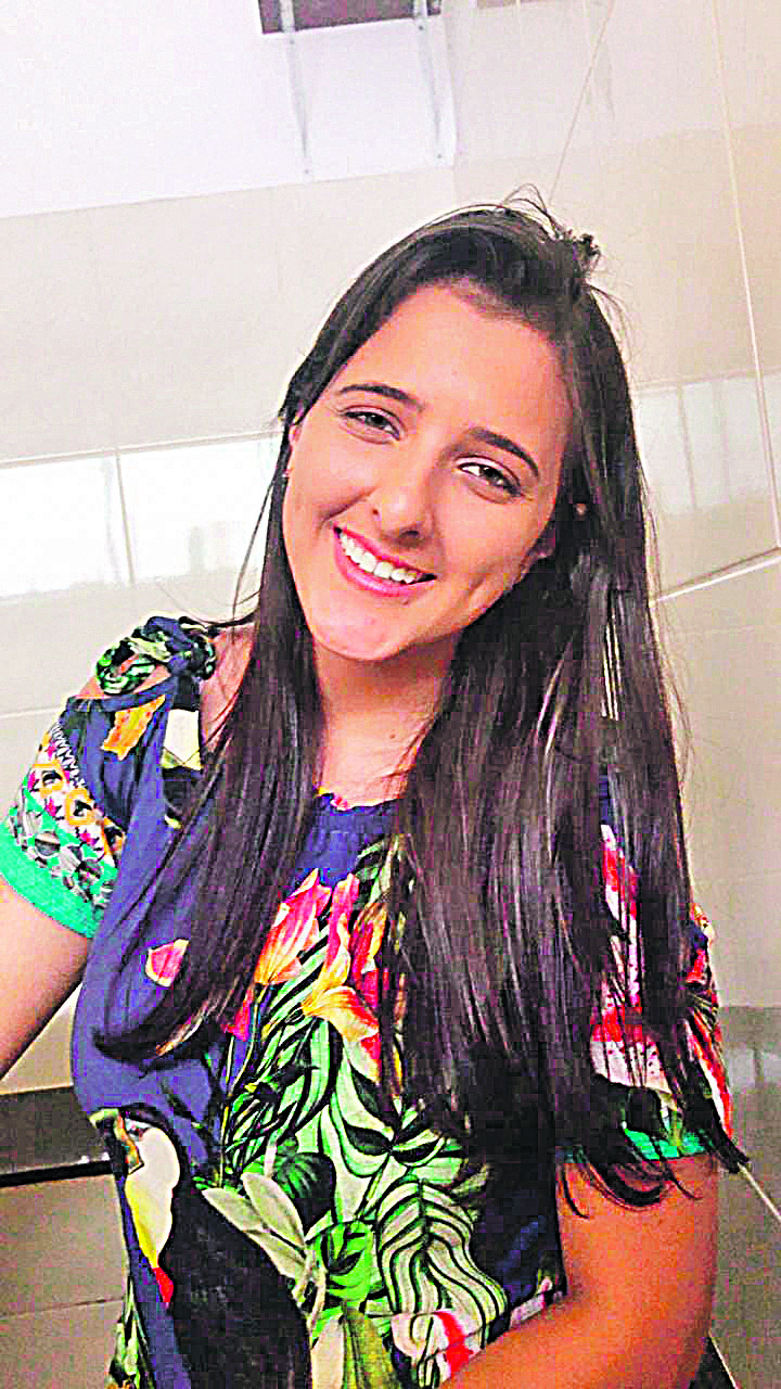 Amanda Wendt Oliveira, 23  anos, universitária (Foto: Acervo Pessoal)