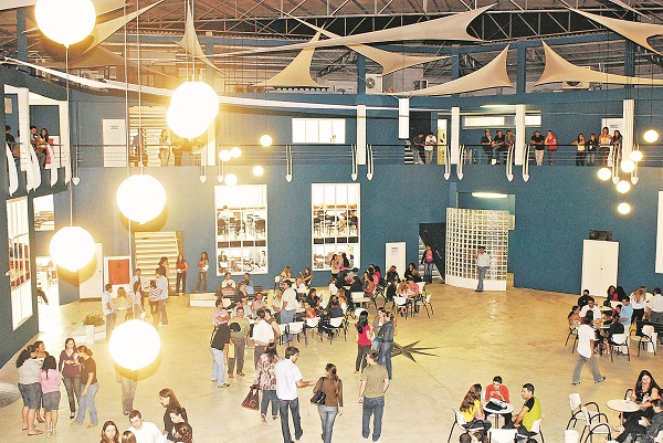 Centro de Vivência da Faculdade Pio XII, pioneira na educação superior no município de Cariacica (Foto: Divulgação)
