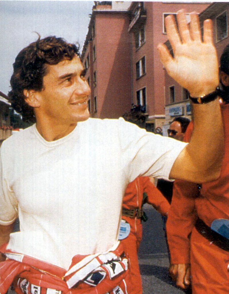 Ayrton Senna (Foto: Arquivo AT)