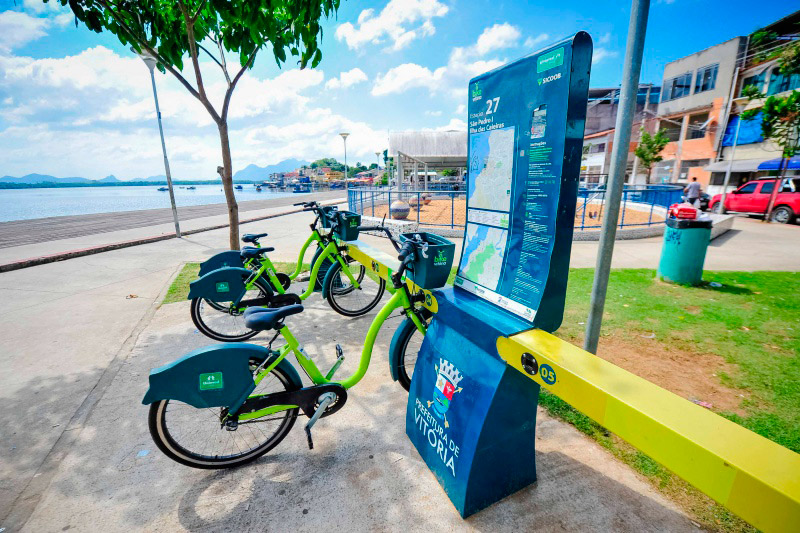 Sistema de compartilhamento de bikes ficou prejudicado por conta de um ataque hacker (Foto: Leonardo Silveira / PMV)