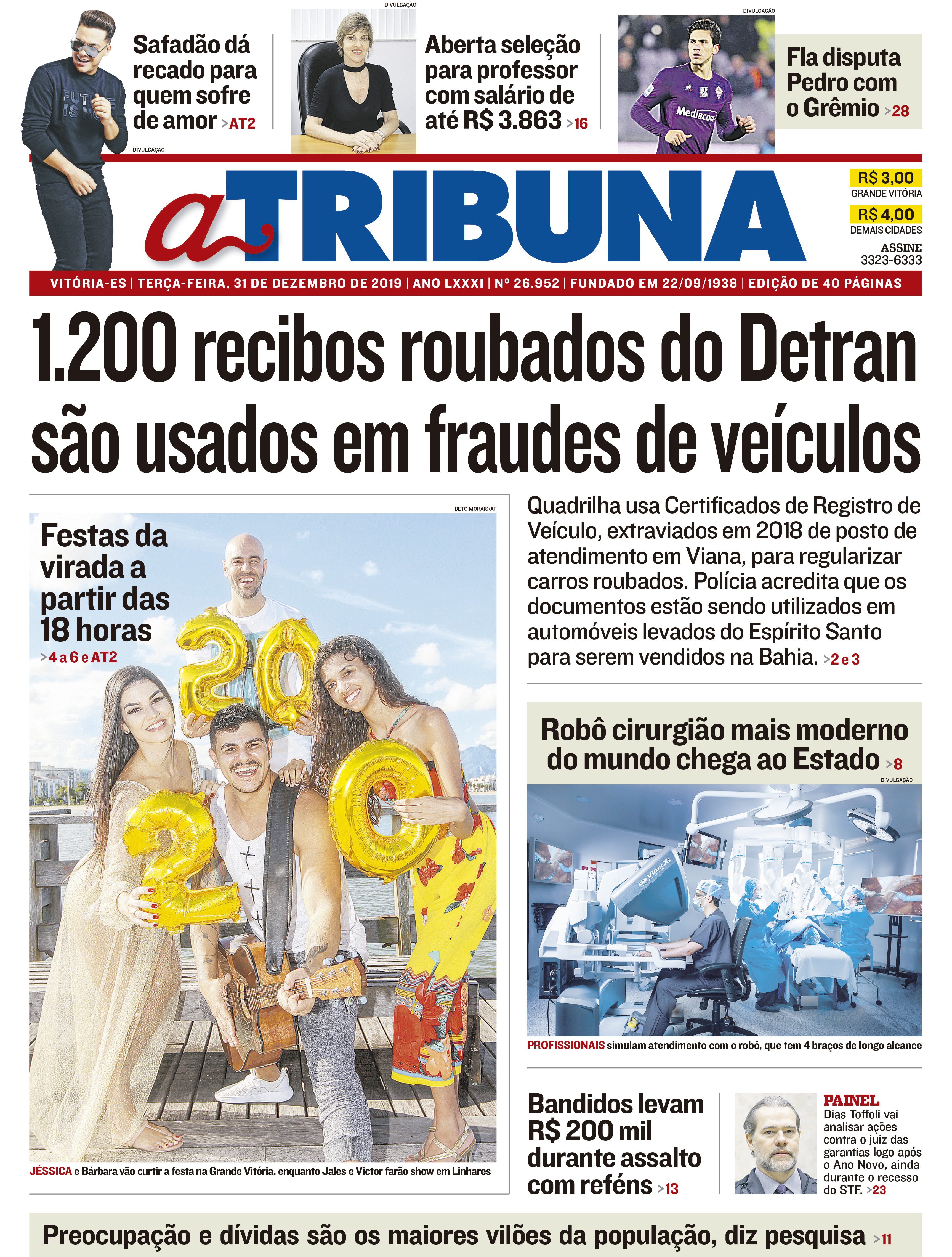  (Foto: Reprodução/ Jornal A Tribuna)