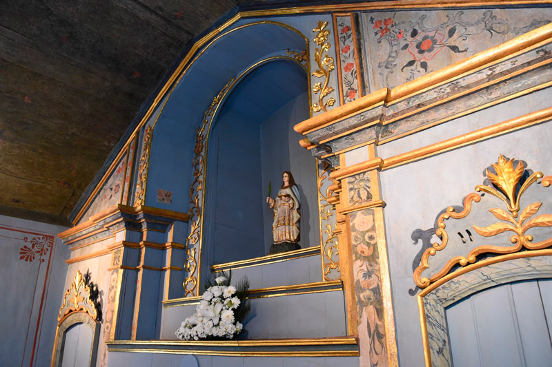 Capela de Santa Luzia, em Vitória (Foto: Hélio Filho/Secom)