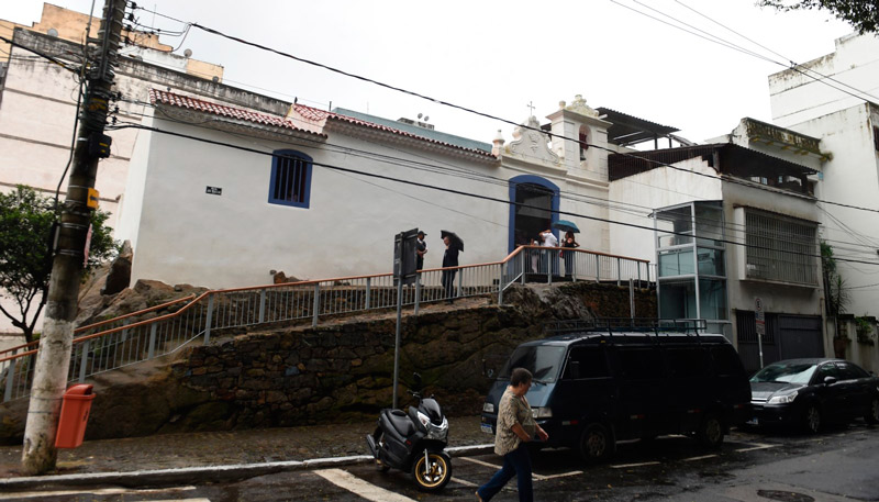 Capela Santa Luzia fica localizada na Cidade Alta (Foto: Hélio Filho/Secom)