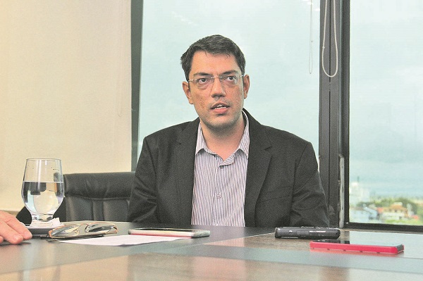 Rogelio Pegoretti avisou que o governo já identifica quem deixa de repassar o tributo intencionalmente (Foto: Rodrigo Gavini — 03/11/2018)