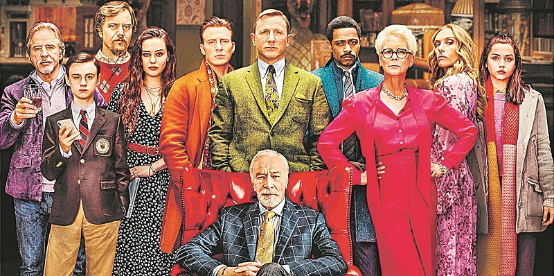 Daniel Craig, Chris Evans, Don Johnson e Michael Shannon estão no elenco de “Entre Facas e Segredos”, que estreia quinta. (Foto: Divulgação)