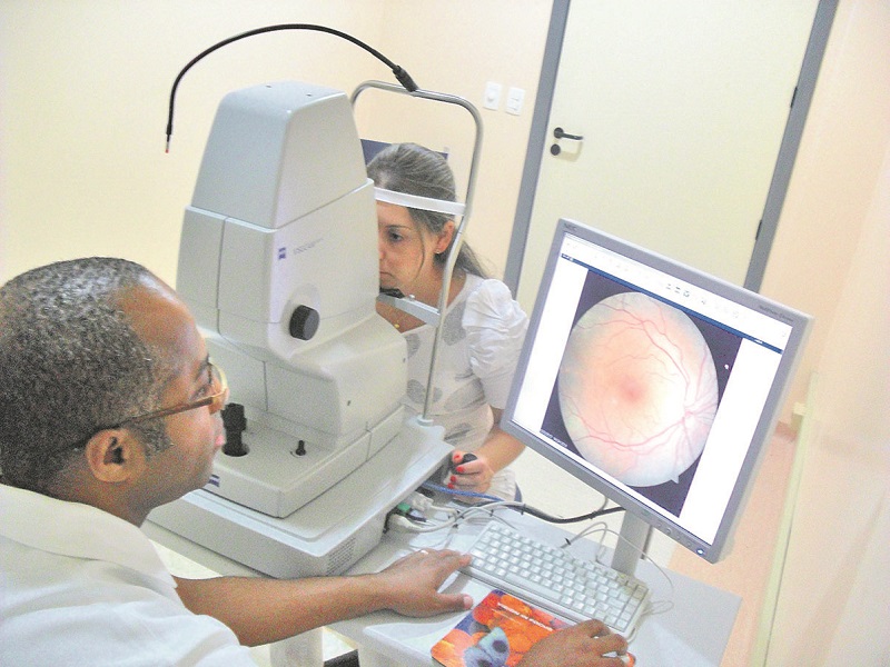 Exame nos olhos: prevenção (Foto: Arquivo/AT)