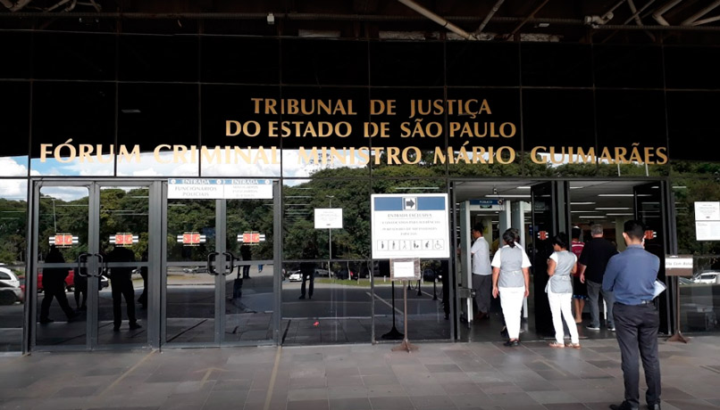 Fórum Criminal da Barra Funda, em São Paulo (Foto: Reprodução / Google Street View)