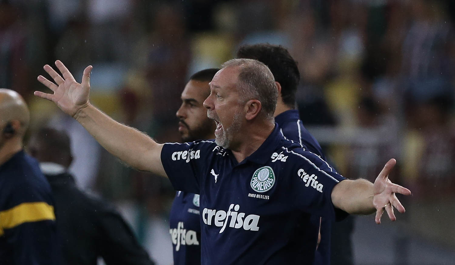 Mano Menezes foi demitido neste domingo (1º) após derrota para o Flamengo. (Foto: Reprodução/Twitter/@Palmeiras)