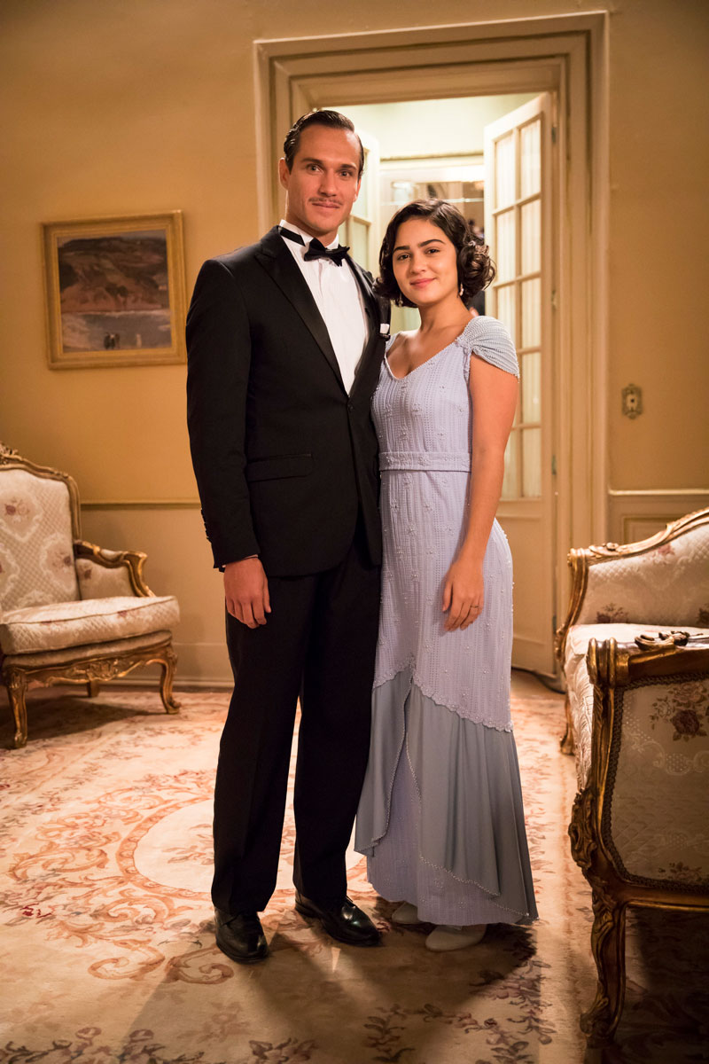Paulo Rocha e Giulia Buscacio (Foto: Divulgação / TV Globo)
