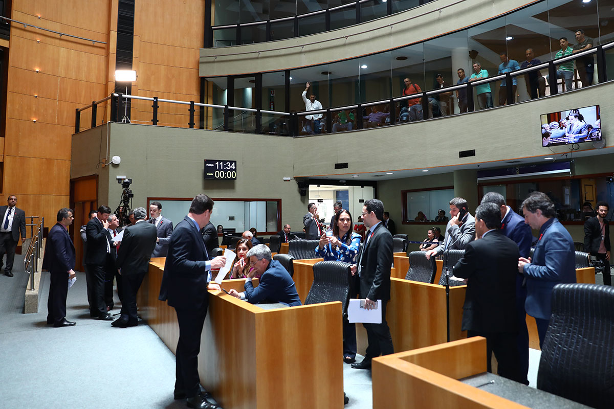 Plenário da Assembleia Legislativa (Foto: Tati Beling / Ales)
