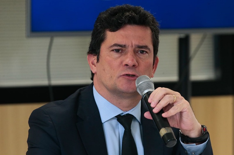 Ministro da Justiça e Segurança Pública, Sergio Moro. (Foto: Antonio Cruz/Agência Brasil)