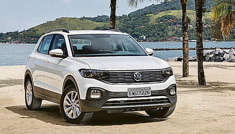 Produzido em São José dos Pinhais, no Paraná, o T-Cross está entre os carros mais seguros do Brasil (Foto: Assessoria / Volkswagen)
