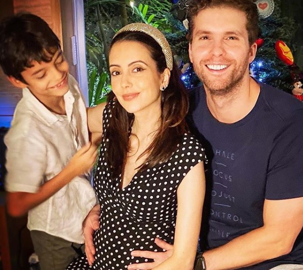 Thiago Fragoso e família (Foto: Reprodução Instagram)