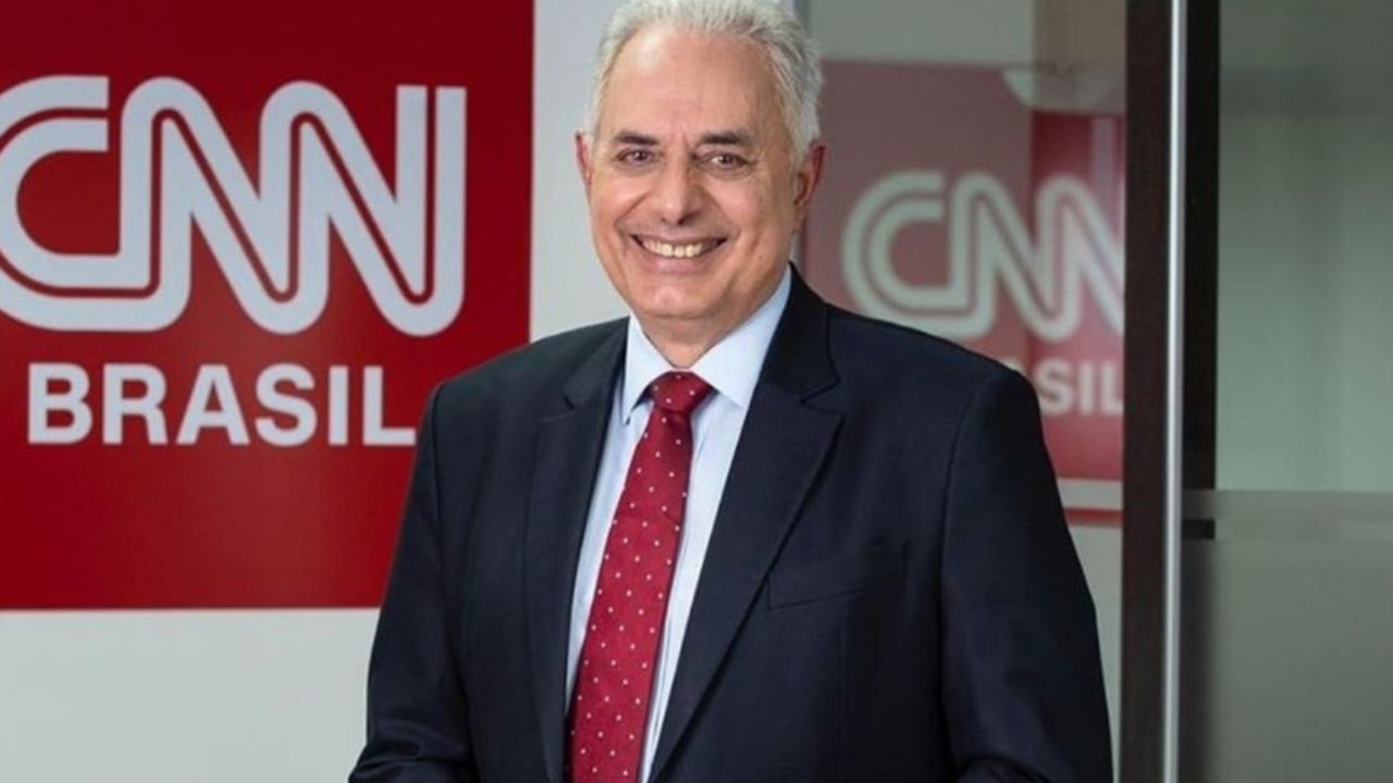 William Waack foi um dos primeiros contratados na CNN Brasil (Foto: Divulgação / CNN Brasil)