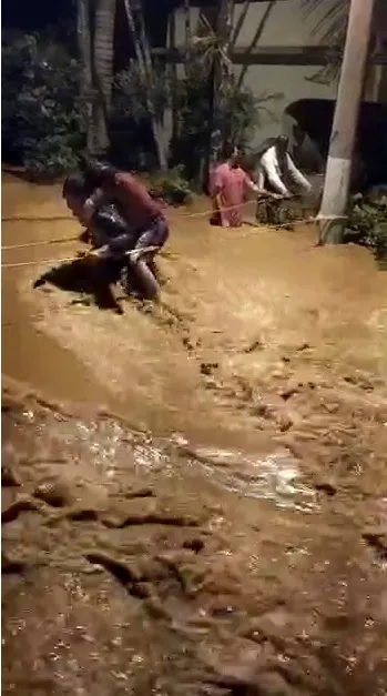 Imagem ilustrativa da imagem Quase 9 mil pessoas fora de casa por conta da chuva no Estado