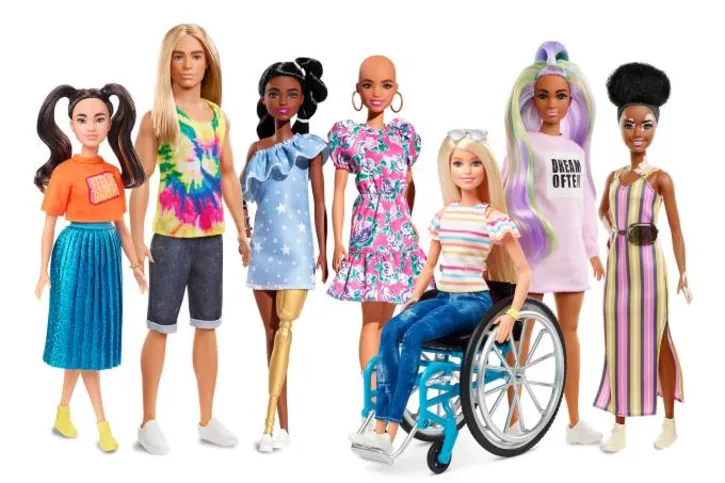 Novos modelos da Barbie 