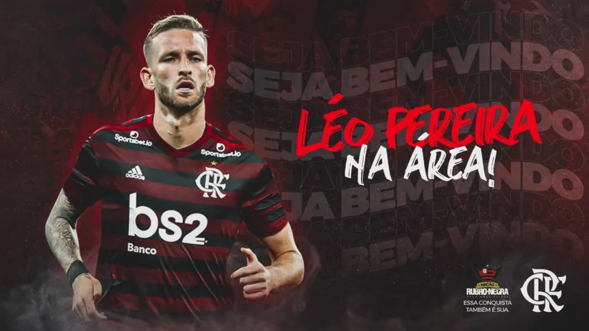 Imagem ilustrativa da imagem Flamengo contrata zagueiro Léo Pereira