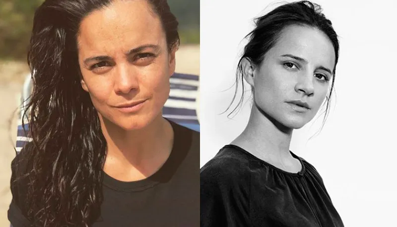 Imagem ilustrativa da imagem Após três anos juntas, atrizes Alice Braga e Bianca Comparato confirmam namoro