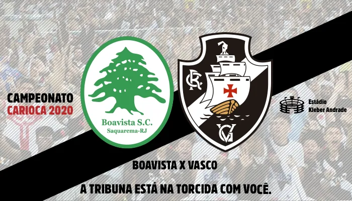 Imagem ilustrativa da imagem Cupom de desconto para Vasco X Boavista no Kleber Andrade