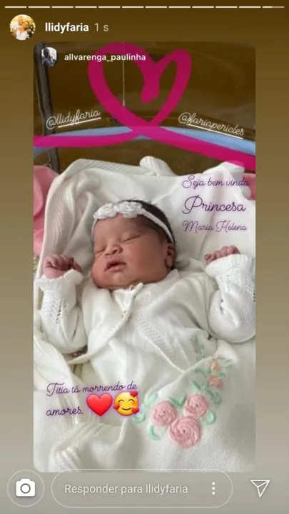 Imagem ilustrativa da imagem Nasce Maria Helena, primeira filha de Péricles