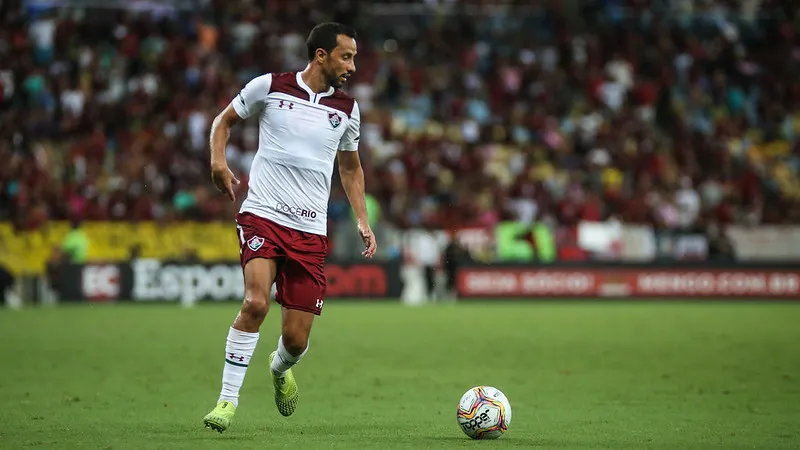 Imagem ilustrativa da imagem Com golaço de Nenê, Fluminense bate Flamengo e segue 100% no Carioca