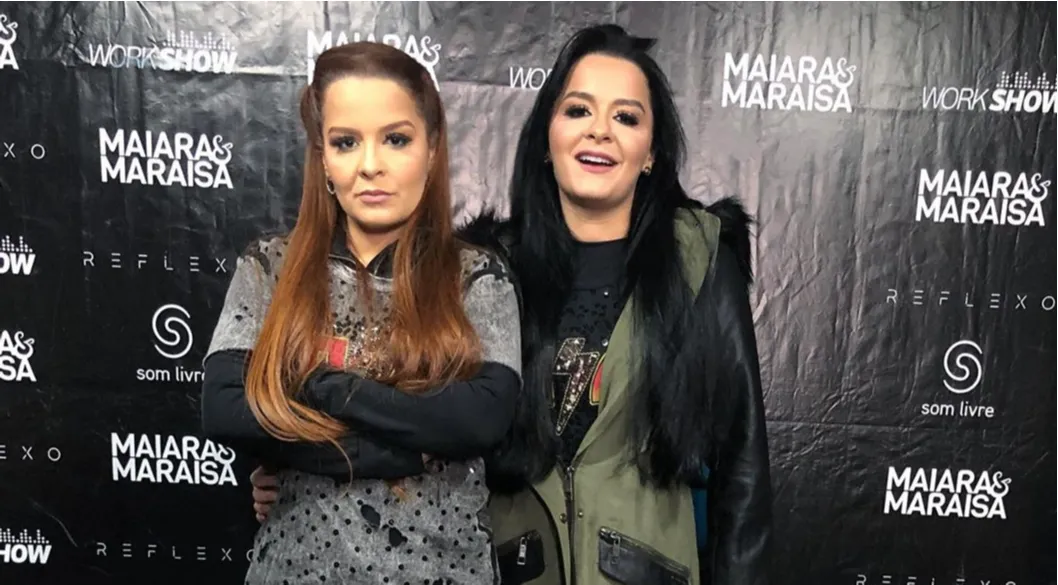 Imagem ilustrativa da imagem Cantoras Maiara e Maraisa repudiam ilustração delas com símbolo do nazismo