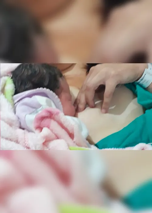 Imagem ilustrativa da imagem Bebê nasce após grávida ser resgatada de comunidade ilhada