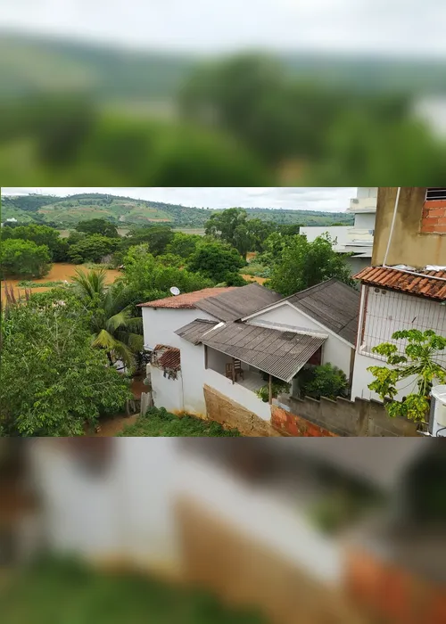 Imagem ilustrativa da imagem Rio Doce já deixa bairros alagados em Colatina e deve ultrapassar 7 metros