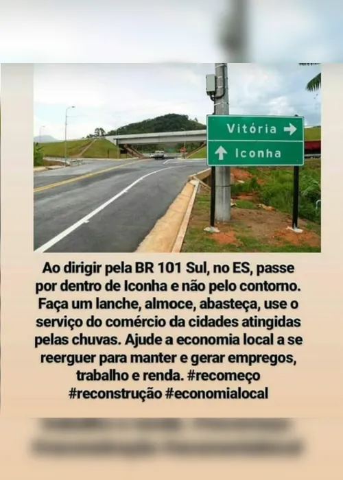 Imagem ilustrativa da imagem Campanha nas redes sociais incentiva economia em Iconha