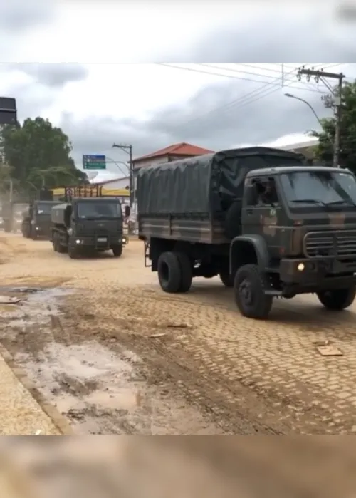 Imagem ilustrativa da imagem Exército nas ruas em Iconha