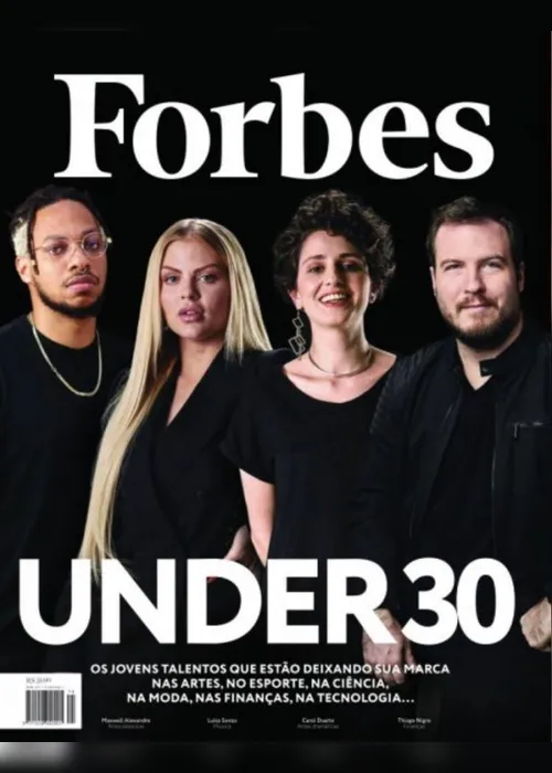 Imagem ilustrativa da imagem Forbes Brasil destaca Luísa Sonza e Pedro Calais do Lagum entre os 'under 30'