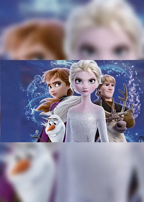 Imagem ilustrativa da imagem Aventura gelada em floresta mágica de "Frozen 2"