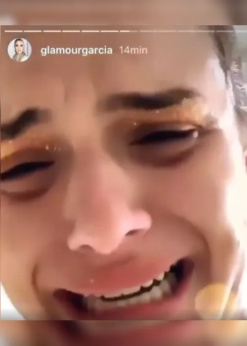 Imagem ilustrativa da imagem Após denunciar agressão, Glamour Garcia registra ocorrência contra ex-marido