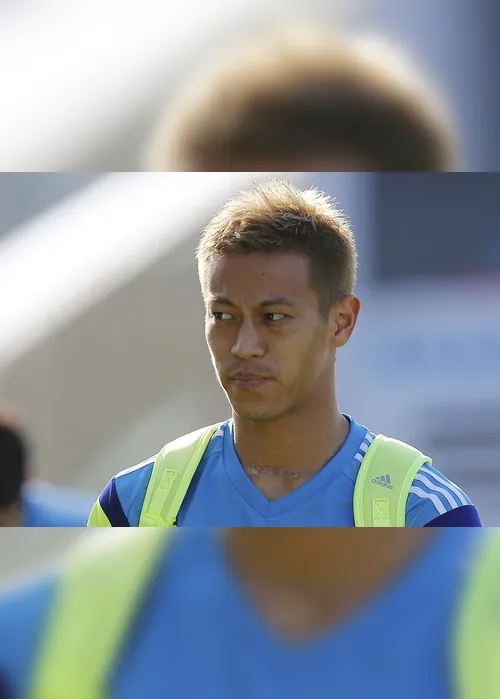 Imagem ilustrativa da imagem Botafogo analisa contratação do meia japonês Honda