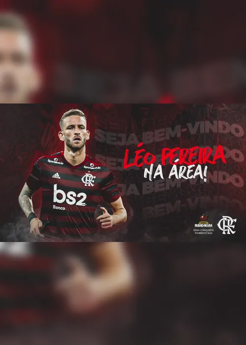 Imagem ilustrativa da imagem Flamengo contrata zagueiro Léo Pereira
