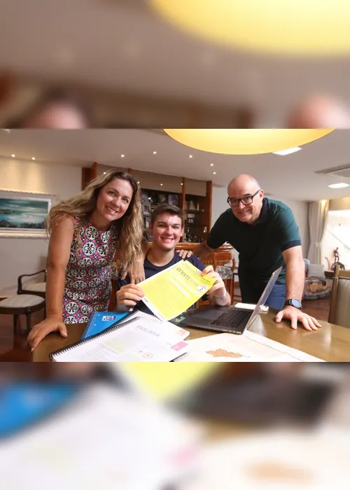 Imagem ilustrativa da imagem Sucesso no Enem com o apoio dos pais
