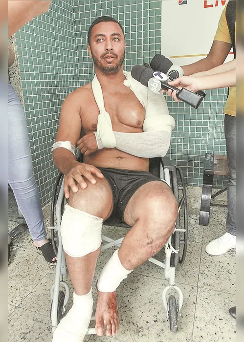 Imagem ilustrativa da imagem Universitário sobrevive a desabamento que matou avós: "Agora é recomeçar"