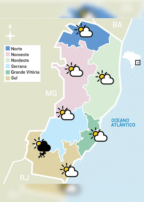 Imagem ilustrativa da imagem Confira a previsão para o último fim de semana de férias