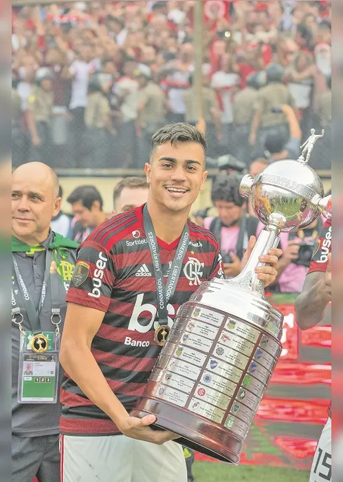 Imagem ilustrativa da imagem Real Madrid contrata o meia Reinier, do Flamengo