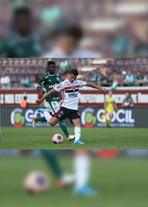 Imagem ilustrativa da imagem Palmeiras empata com o São Paulo e mantém invencibilidade contra o rival