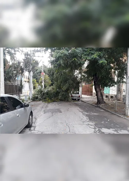 Imagem ilustrativa da imagem Temporal provoca alagamentos e queda de árvores no Rio de Janeiro