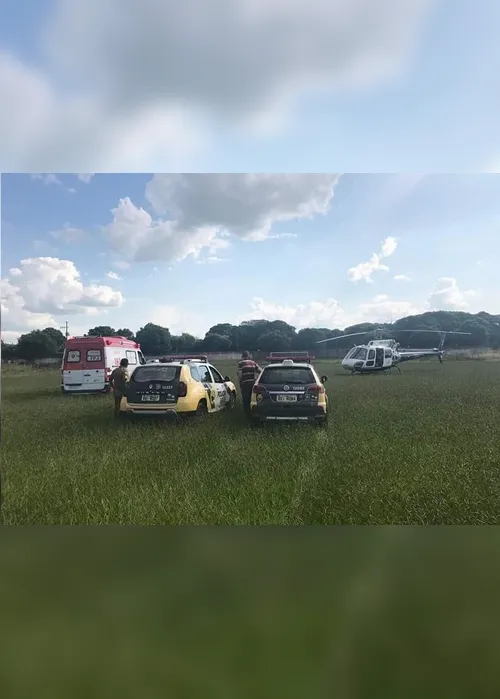 Imagem ilustrativa da imagem Trote faz helicóptero do Samu voar 85 km para socorrer suposta vítima de acidente