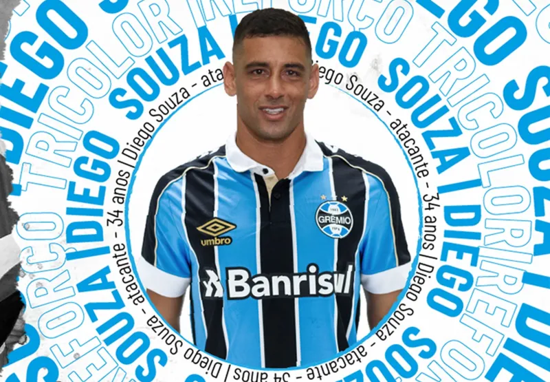 Diego Souza reforça o Grêmio