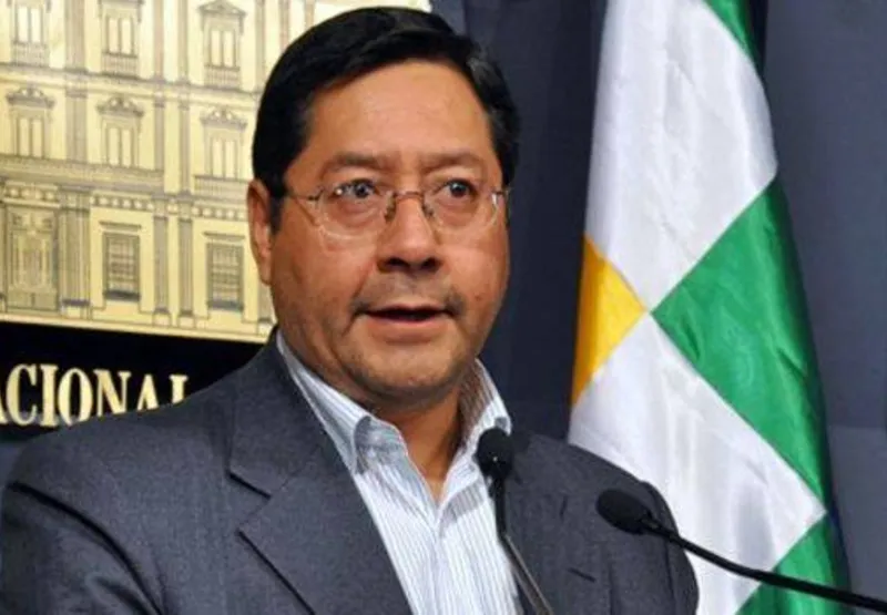 Luis Arce, candidato a presidente da Bolívia