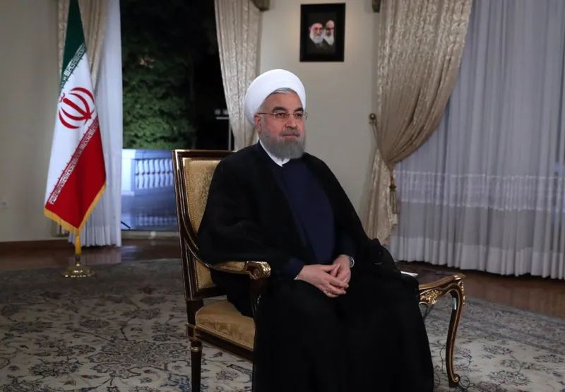 O presidente do Irã, Hassan Rouhani