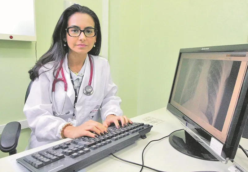 A médica Thais Campolina Cohen vai coordenar o serviço de teleoftalmologia nas unidades de saúde de Vitória