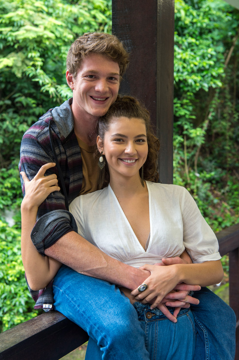 Alanis Guillen e Pedro Novaes, par romântico de ‘Malhação’ (Foto: Estevam Avellar/TV Globo)